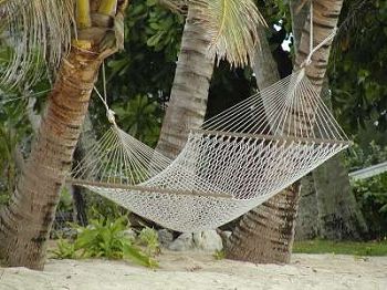 Hängematte am Strand
